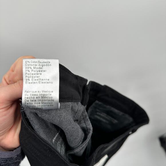 AG JEANS Adriano Goldschemid NWT Caden Tailored Trouser in Sulfur Black // 0 - Picture 10 of 16